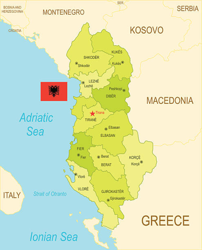Albánsko alebo Biela krajina