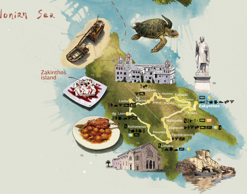 Korytnačí ostrov Zakynthos